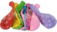 Balonevi Balon Çepeçevre Yıldız Baskılı 12 İnc Balonlar 8 Li