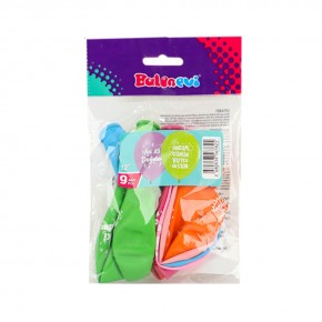 Balonevi Balon Doğum Günü Baskılı 12" 9 LU