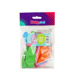 Balonevi Balon Doğum Günü Baskılı 12" 9 LU