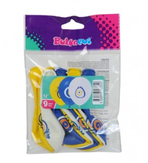 Balonevi Balon Nazar Boncuğu Karışık 12" 9 Lu