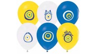 Balonevi Balon Nazar Boncuğu Karışık 12" 9 Lu