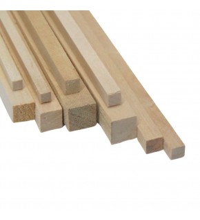 Balsa Çıtası 12Mmx12Mm 1Mt ( 1 Adet)