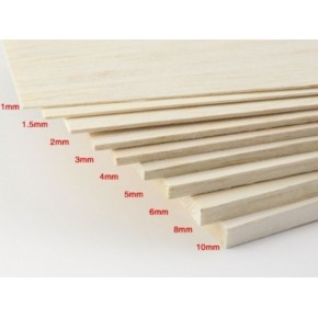Balsa Levha 10Cmx100cm 1,5mm
