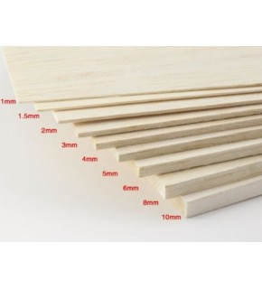 Balsa Levha 8Mm 10Cmx100Cm