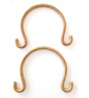 Çanta Aksesuar Bambu görünümlü plastik çanta sapı B24