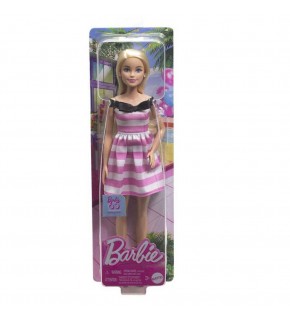 Barbıe 65.Yıl Özel Pembe Elbiseli Bebek
