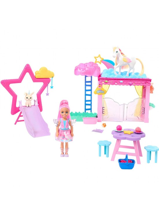 Barbie A Touch Of Magic Chelsea Ve Pegasus Oyun Seti MTL-HNT67