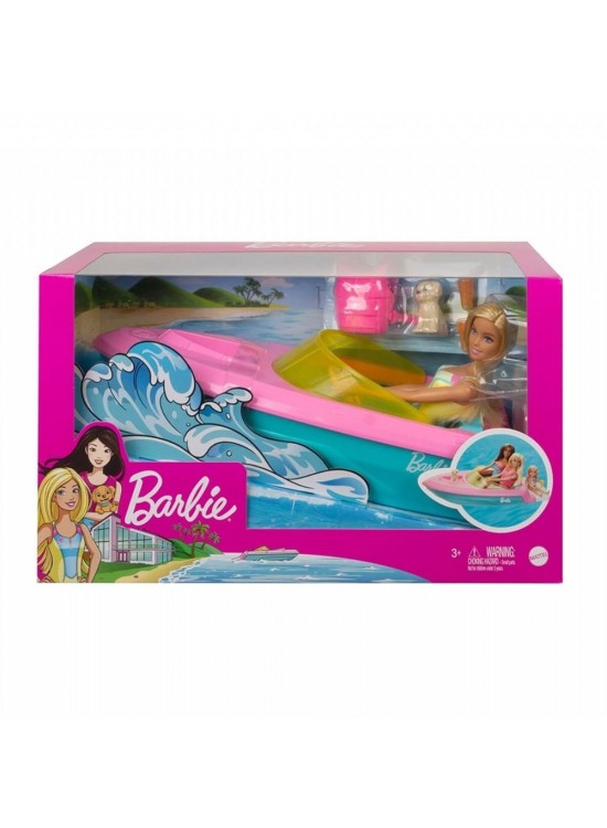 Barbie Bebek Ve Teknesi Oyun Seti GRG30