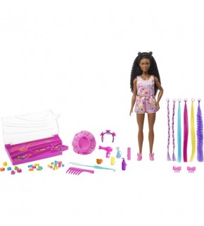 Barbie Brooklyn Eğlenceli Saçlar Oyun Seti HHM39