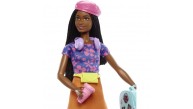 Barbie Brooklyn Seyahatte Bebeği Ve Aksesuarları HGX55