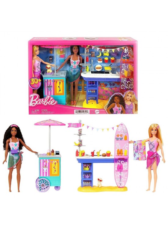 Barbie Brooklyn Ve Malibunun Sahildeki Yiyecek Standı MTL-HNK99