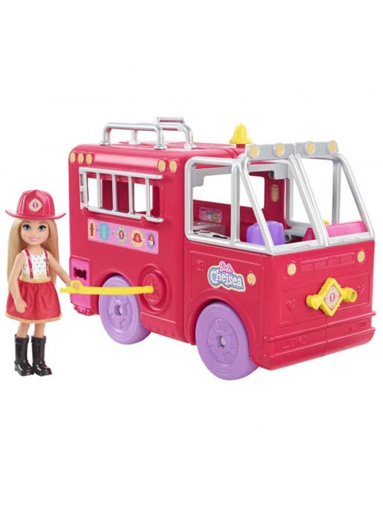 Barbie Chelsea İtfaiye Aracı HCK73 Barbie Chelsea İtfaiye Aracı HCK73