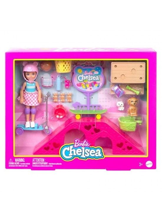 Barbie Chelsea Kaykay Parkı HJY35