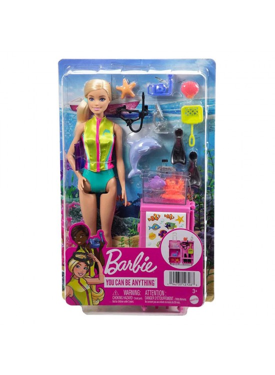 Barbie Deniz Biyoloğu Oyun Seti HMH26
