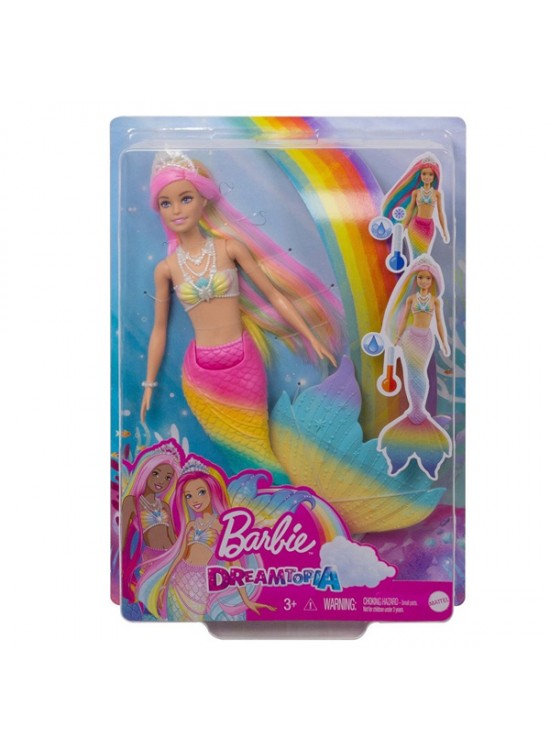 Barbie Dreamtopia Renk Değiştiren Sihirli Denizkızı GTF89 Barbie Dreamtopia Renk Değiştiren Sihirli Denizkızı GTF89