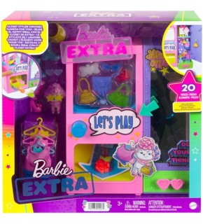 Barbie Extra Kıyafet Otomatı Oyun Seti MTL-HFG75