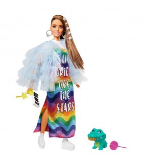 Barbie Extra Sarı Ceketli Bebek GYJ78