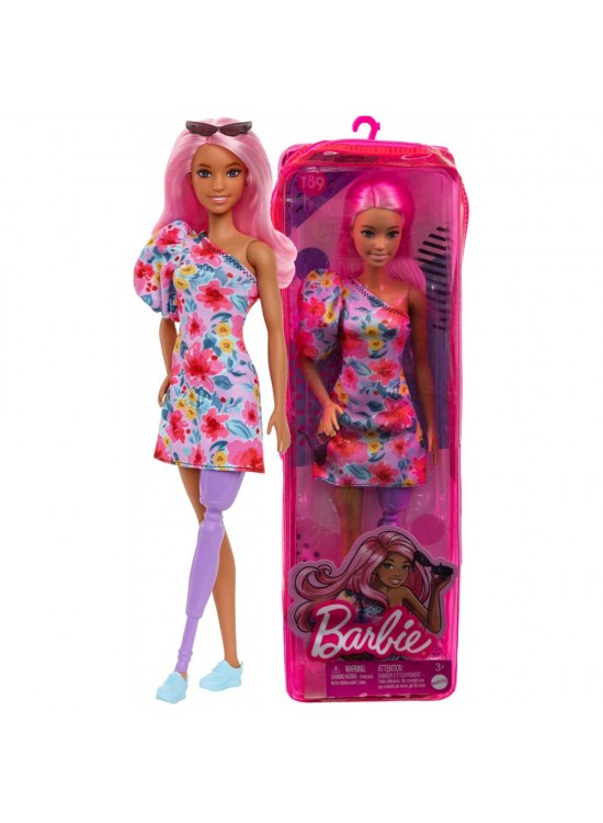 Barbie Fashionistas Büyüleyici Parti Bebekleri Tek Omuz Elbiseli MTL-HBV21 Barbie Fashionistas Büyüleyici Parti Bebekleri Tek Omuz Elbiseli MTL-HBV21