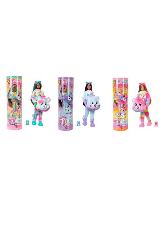 Barbie Licensed Cutie Reveal X Care Bears Series (1 Adet Asorti)