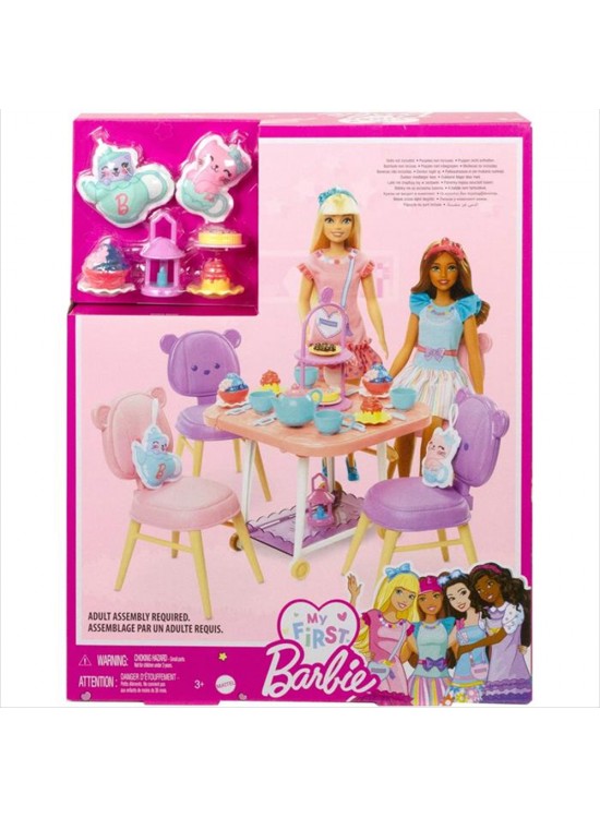 Barbie My First İlk Bebeğim Çay Partisi Oyun Seti HMM65