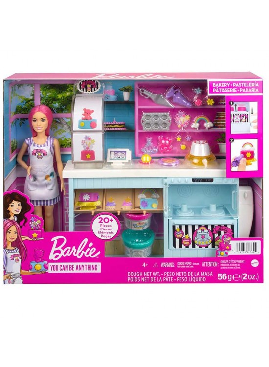 Barbie Nin Pasta Dükkanı Oyun Seti