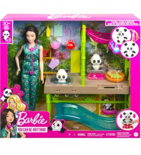 Barbie Panda Bakımı Oyun Seti HKT77