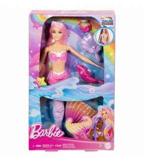 Barbie Renk Değiştiren Deniz Kızı Ve Aksesuarları