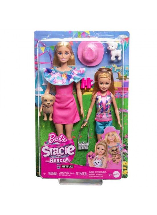 Barbie Ve Stacie Kız Kardeşler İkili Set Barbie Ve Stacie Kız Kardeşler İkili Set