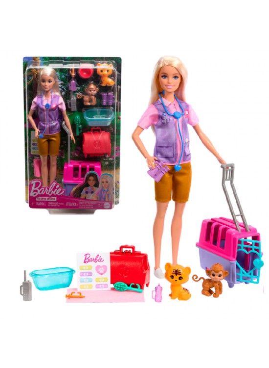 Barbie Veteriner Mini Oyun Seti