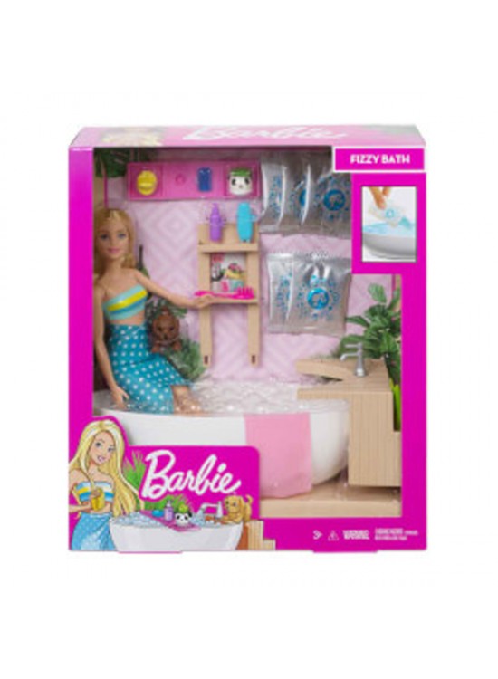 Barbie Welness Işıltı Dolu Spa Günü Oyun Seti HCM82
