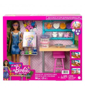 Barbie Nin Sanat Atölyesi Oyun Seti HCM85