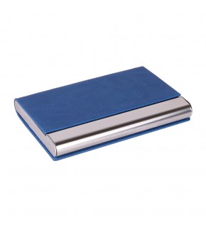 BARLAS LACİVERT DERİ KARTVİZİTLİK