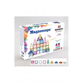 Başel Magnescape Magnetic Tiles 48 Parça