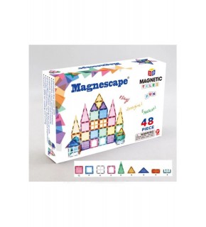 Başel Magnescape Magnetic Tiles 48 Parça