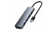 Baseus A to C 4-Port HUB Uzay Grisi (B0005280A813-02)
