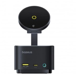 Baseus B00072900121-00 MagPro 7 in 1 15 W Hub ve Wireless Şarj Cihazı
