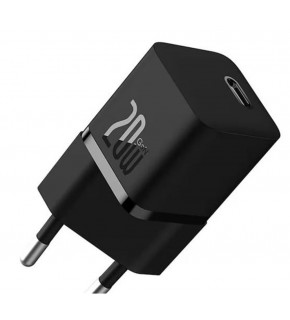 Baseus CCGN050101 GaN5 Series 20W PD Ultra Hızlı Type-C Şarj Aleti Mini Adaptör