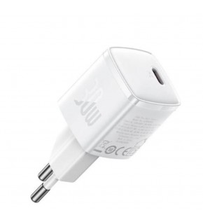Baseus CCXF000302 30W USB-C Beyaz Şarj Adaptörü