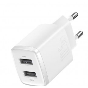 Baseus CCXJ010202 10,5W Beyaz Şarj Aleti