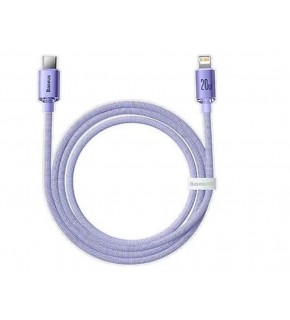 Baseus Crystal C to Lgt 20W 1.2 Kablo Mor (CAJY000205)