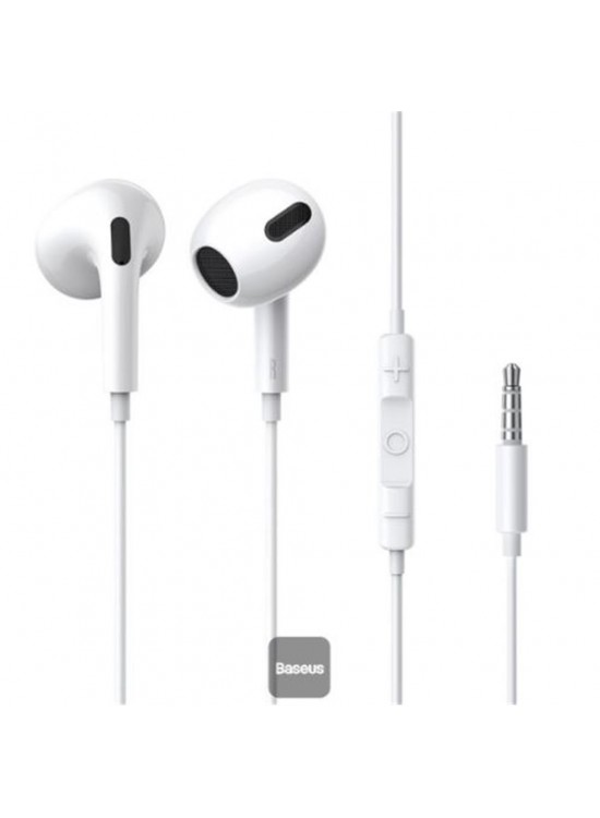 Baseus NGCR020002 Encok H17  3.5mm Beyaz Kulaklık