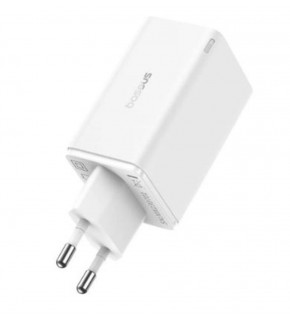 BASEUS P10162701213-00 GAN 6 Pro 2C+2U 65W Şarj Cihazı Beyaz