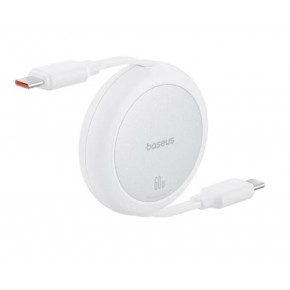 Baseus P10364500211-01 60W 1m Free2 Draw C-C Beyaz Kablo