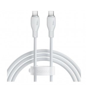 Baseus Pudding C to C 100W Kablo 1.2m Beyaz (P10355702221-00)
