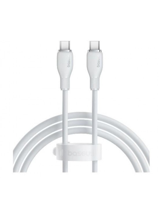 Baseus Pudding C to C 100W Kablo 1.2m Beyaz (P10355702221-00) Baseus Pudding C to C 100W Kablo 1.2m Beyaz (P10355702221-00)