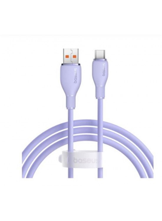 Baseus Pudding C to C 100W Kablo 1.2m Mor (P10355702511-00)