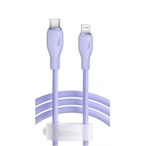 Baseus Pudding USB-A Light 2.4A Kablo 1.2m Mor (P10355700511-00)