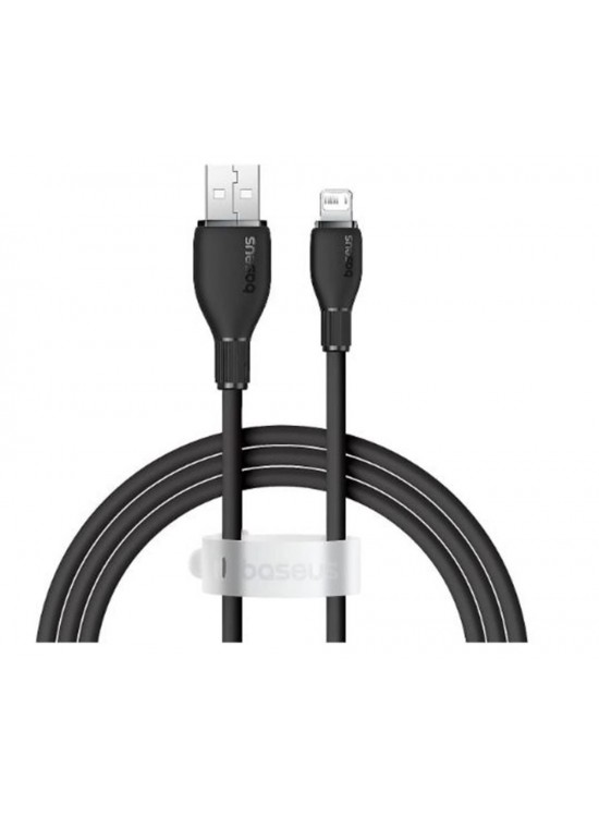 Baseus Pudding USB-A Light 2.4A Kablo 1.2m Siyah (P10355700111-00) Baseus Pudding USB-A Light 2.4A Kablo 1.2m Siyah (P10355700111-00)