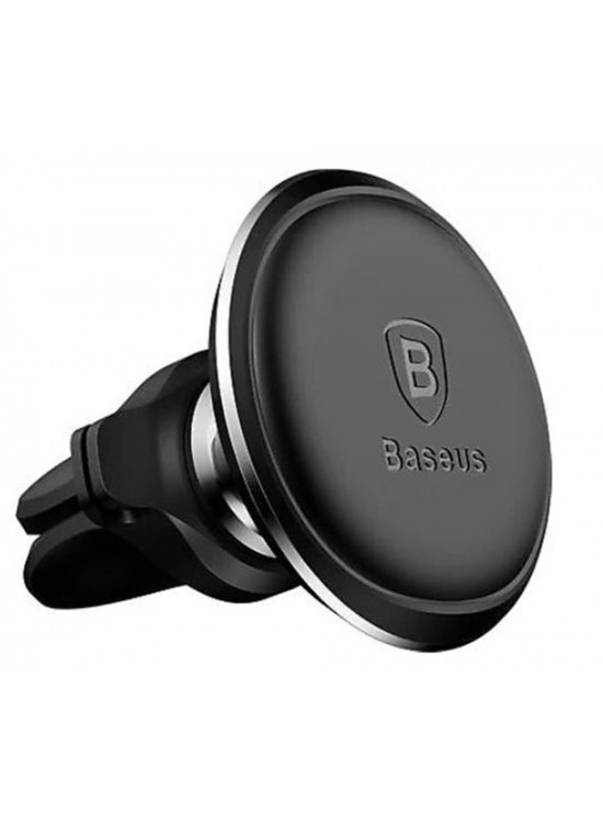 Baseus Small Ears Manyetik Araç Tutucu Dikey Siyah (C40141403113-00)