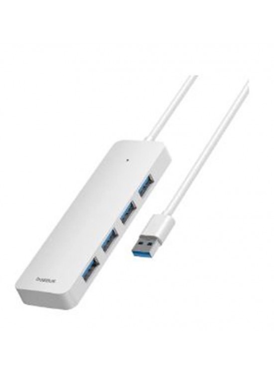 Baseus UltraJoy 4-Port HUB 100cm- Beyaz (B0005280B211-01)